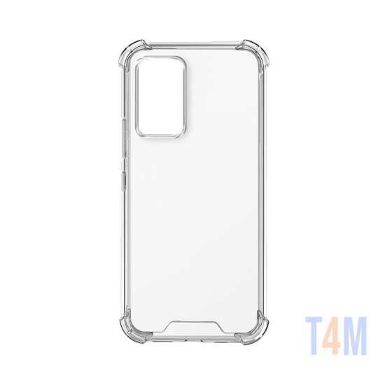Capa de Silicone com Cantos Dura para Samsung Galaxy S20 Transparente